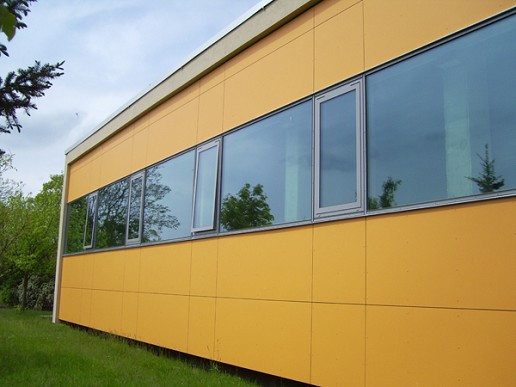 FibreCem Greycolour Glatt Projectkleur volgens Sto