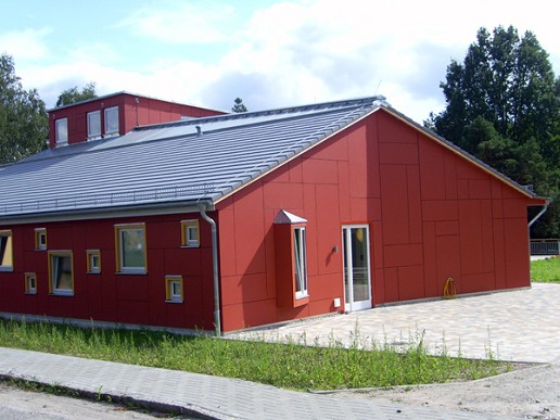 FibreCem Fullcolour Kristallin Projectkleur volgens NCS