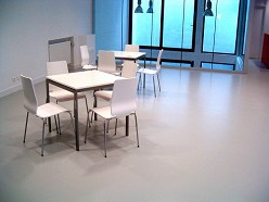 Flexibele gietvloer op basis van epoxy