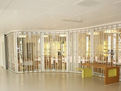Simflex Transparant schuifhek tot 50 meter breed