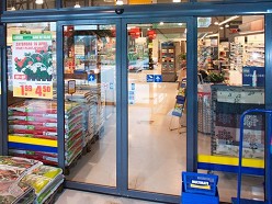 Intelligente en compacte schuifdeurautomaat KONE UniDrive Compact