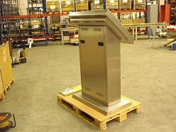 Stainless Steel Informatiezuilen 
