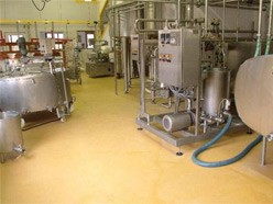   De Ucrete industrievloer - chemisch en temperatuursbestendige vloer