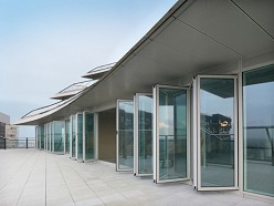 Brandwerende vouwwanden Solarlux