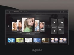 10� touchscreen met swipe functie