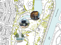 Plan voor nog meer Noorderparkpaviljoens 