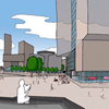 Stationsgebiedwest en jaarbeursplein
