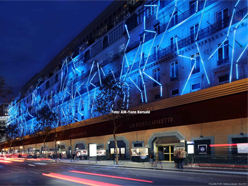 Dynamisch kleurenspel voor Galeries Lafayette