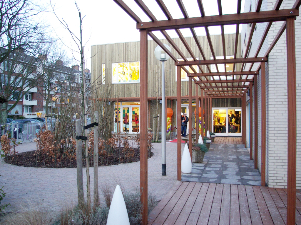 No Label ontwerpt kinderdagverblijf
