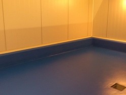 Ucrete DP10 industrievloer bij Fishpartner