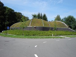 Ontwerp buitenruimte bedrijfsgebouw Star Sock