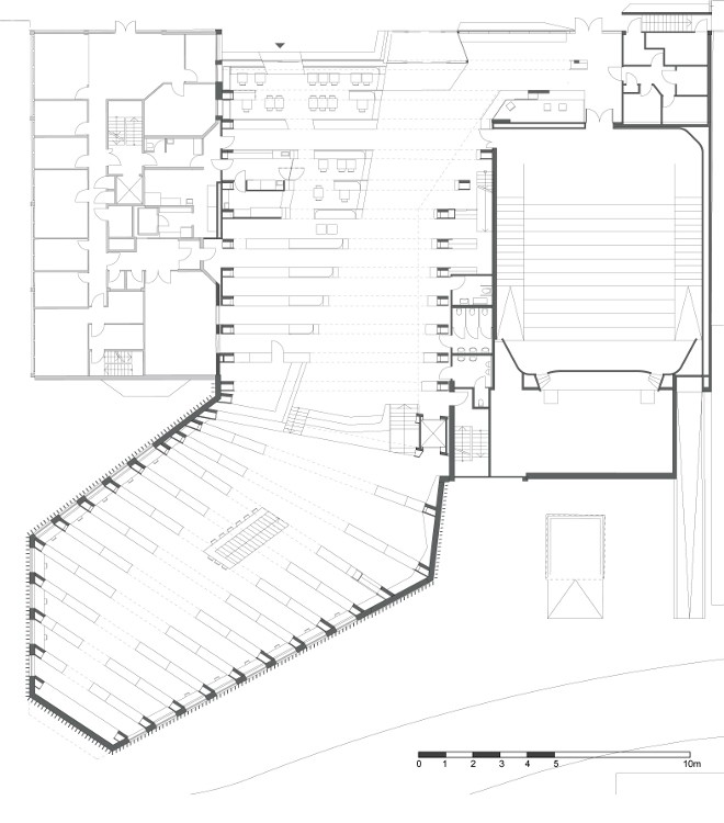 Noorse bibliotheek met houten geraamte architectenweb.nl