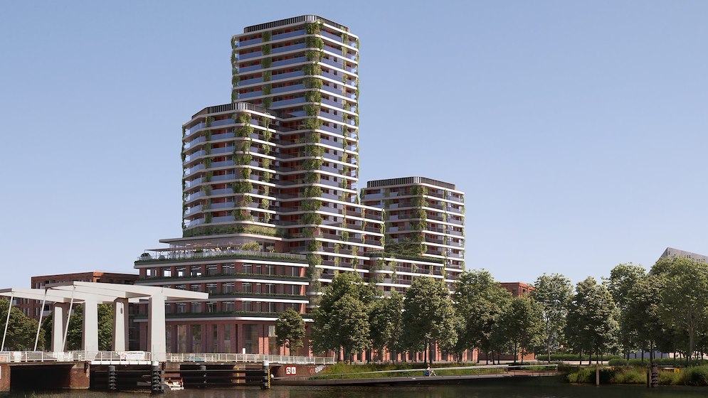 Nieuwe Gebouwen Met 243 Woningen Op Kop Schipholweg Haarlem