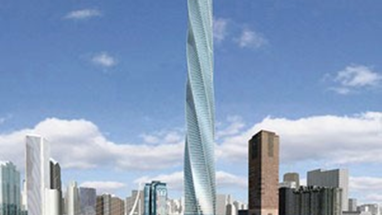 Спайр. Калатрава Chicago Spire. Чикаго-Спайр.