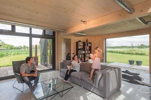 Schipperdouwesarchitectuur Bna Duurzame Schuurwoning Architectenweb Nl