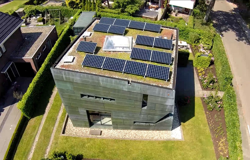 Rik Lagerwaard Architect Bna Bv Zonnepanelen Op Sedum Dak