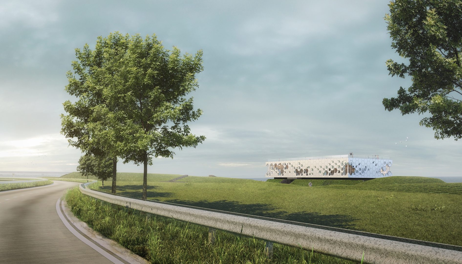 Gear ontwerpt 'schuimend' beleefcentrum afsluitdijk ...