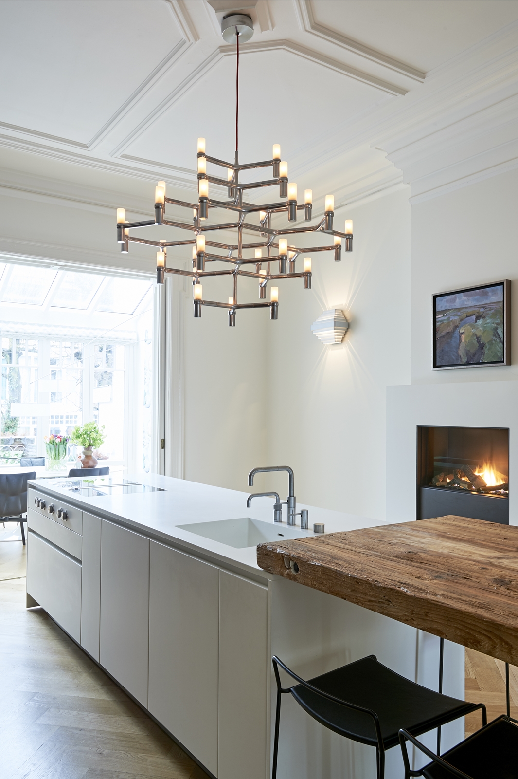BNLA architecten | Modern ontwerp in monumentale stadswoning ...