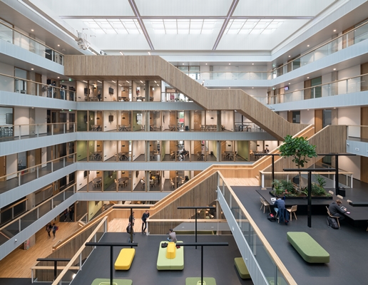 Nieuwbouw Hogeschool Rotterdam Business School Geopend - Architectenweb.nl