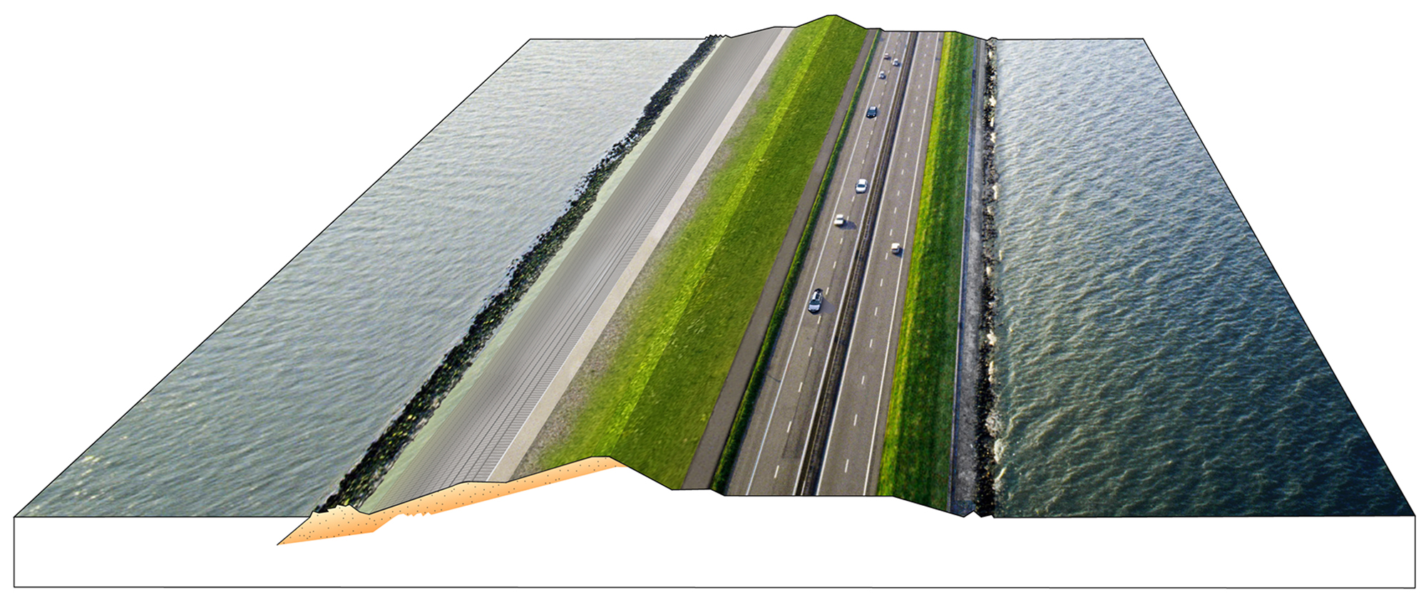 BAM en Van Oord mogen Afsluitdijk opknappen - architectenweb.nl
