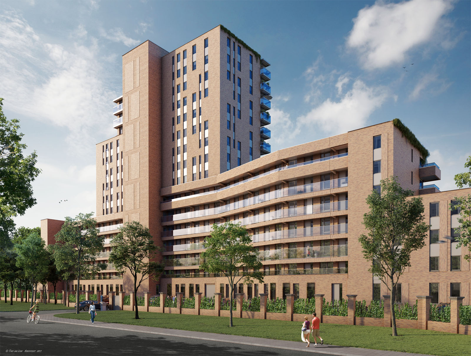 Start bouw appartementen Willemspoort Den Bosch