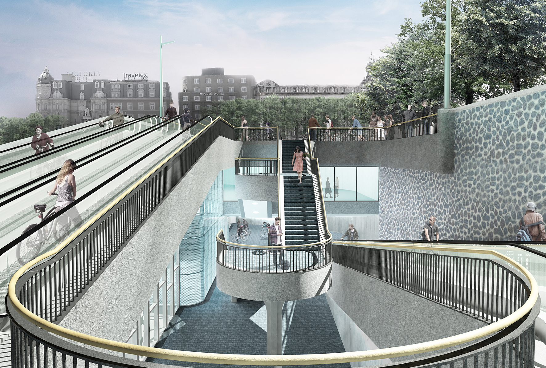 Bouw Ondergrondse Fietsenstalling Bij Amsterdam CS Gestart bouw-ondergrondse-fietsenstalling-bij-amsterdam-cs-gestart