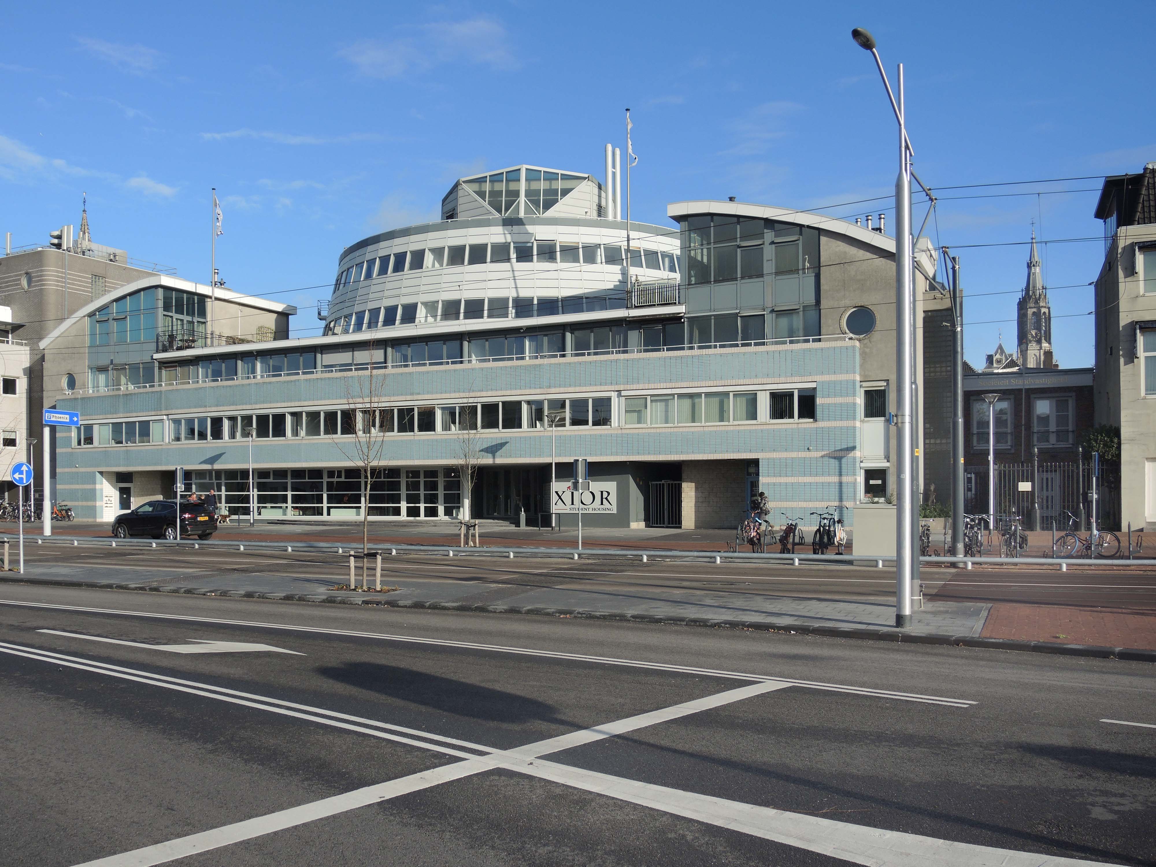 Studentenwoningen in oud stadskantoor Delft - architectenweb.nl