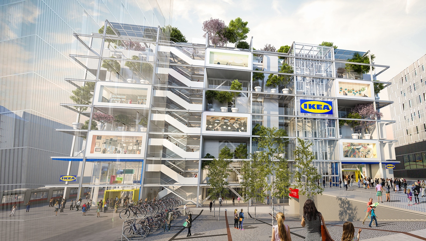 IKEA 'autoloze' in Wenen - architectenweb.nl