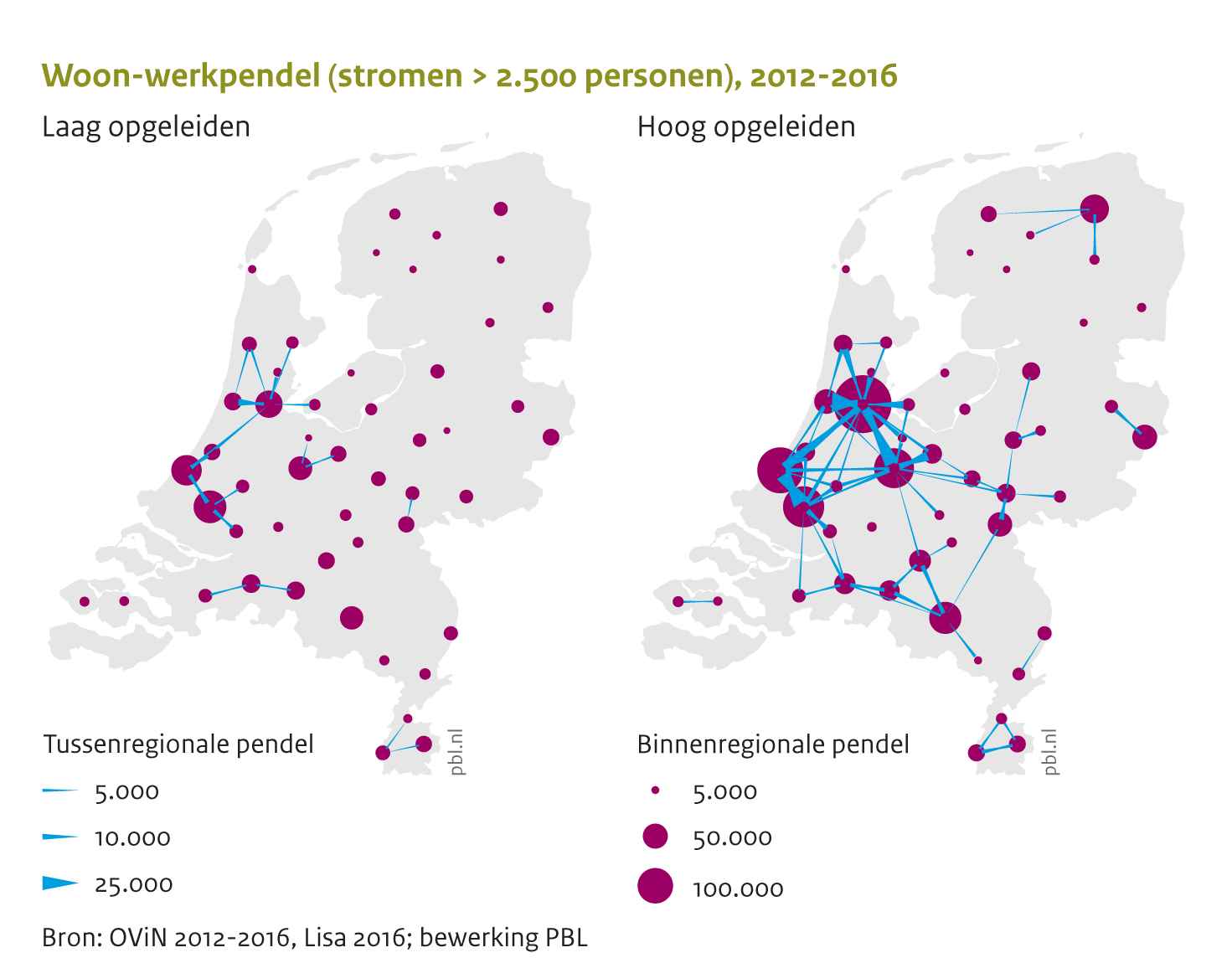 Nederlanders wonen steeds verder van hun werk architectenweb.nl Nederlanders wonen steeds verder van hun werk architectenweb.nl