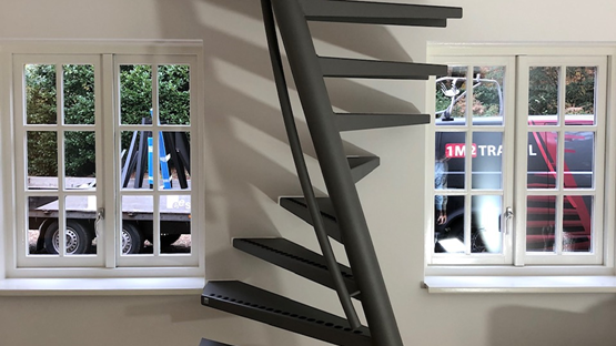 EeStairs | stairs and balustrades | EeStairs 1m2 trap - Architectenweb