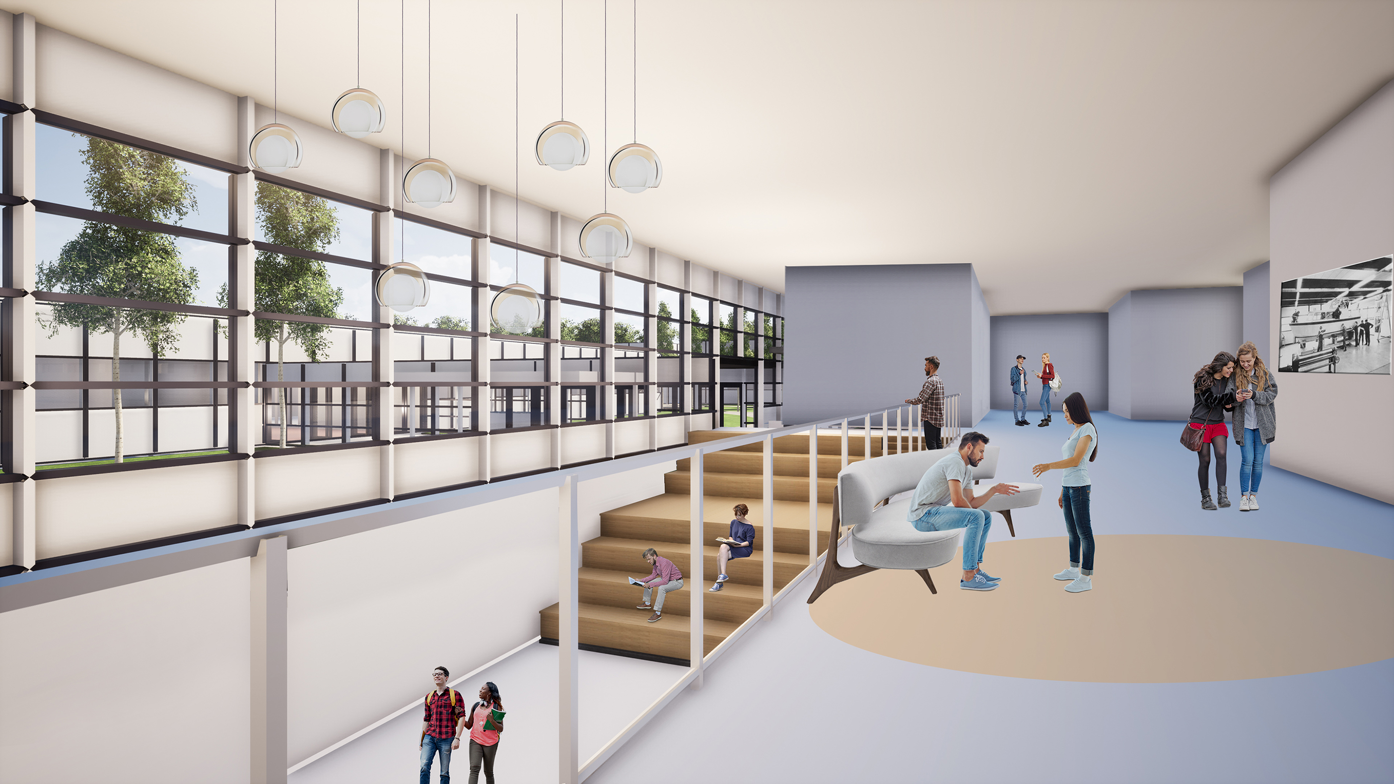 Combinatie Spring & WDJArchitecten ontwerpt renovatie Olympia College