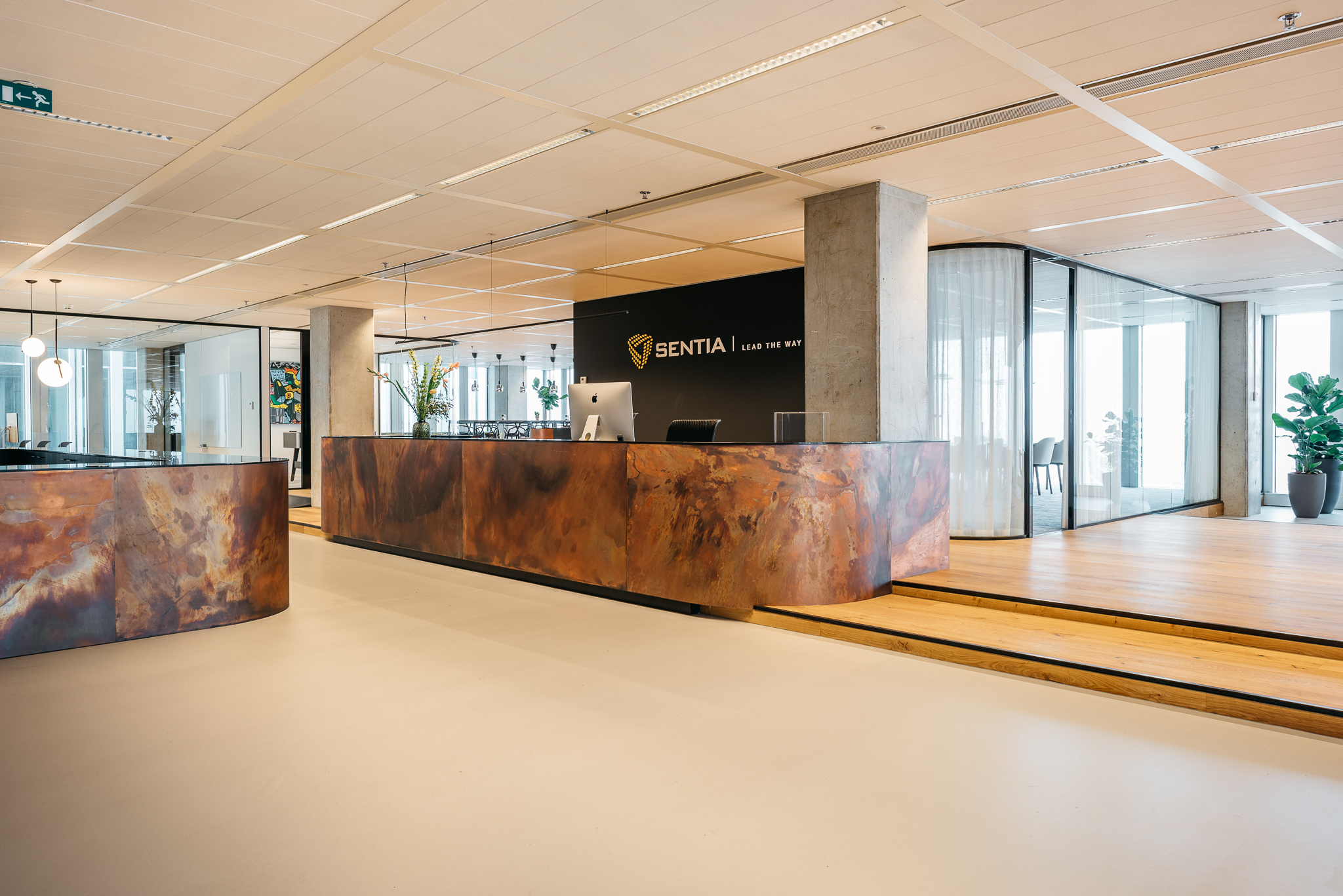 Tétris Design & Build | Kantoorinterieur op 33ste verdieping ...