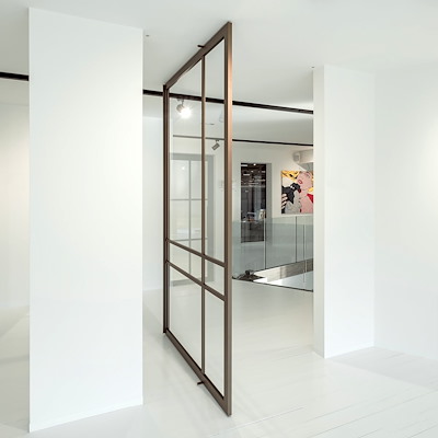 Welvarend lettergreep Vulkanisch Anyway Doors | Stalen deuren brons | Steel look - architectenweb.nl