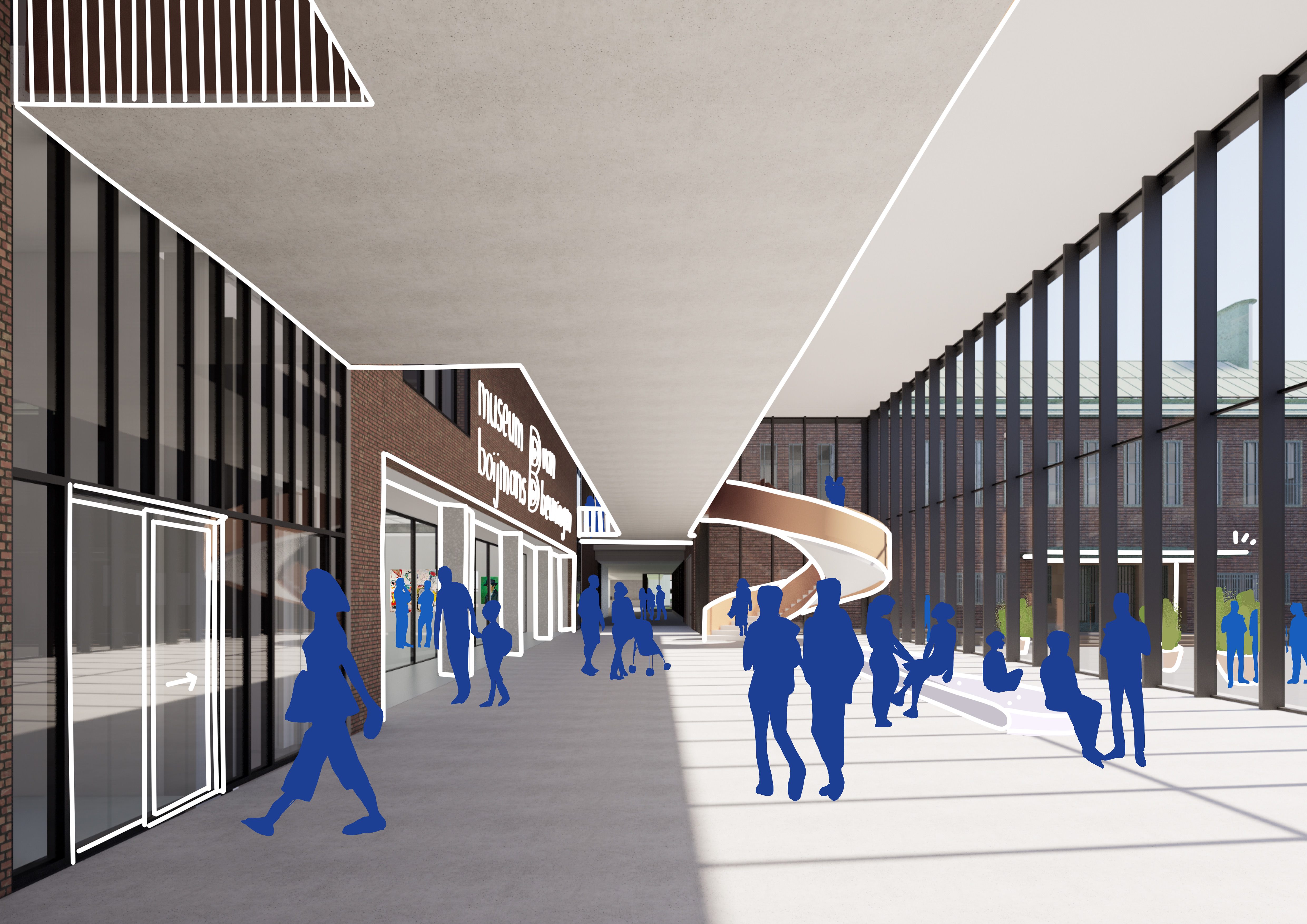 Verbouwing Boijmans van Beuningen wordt soberder