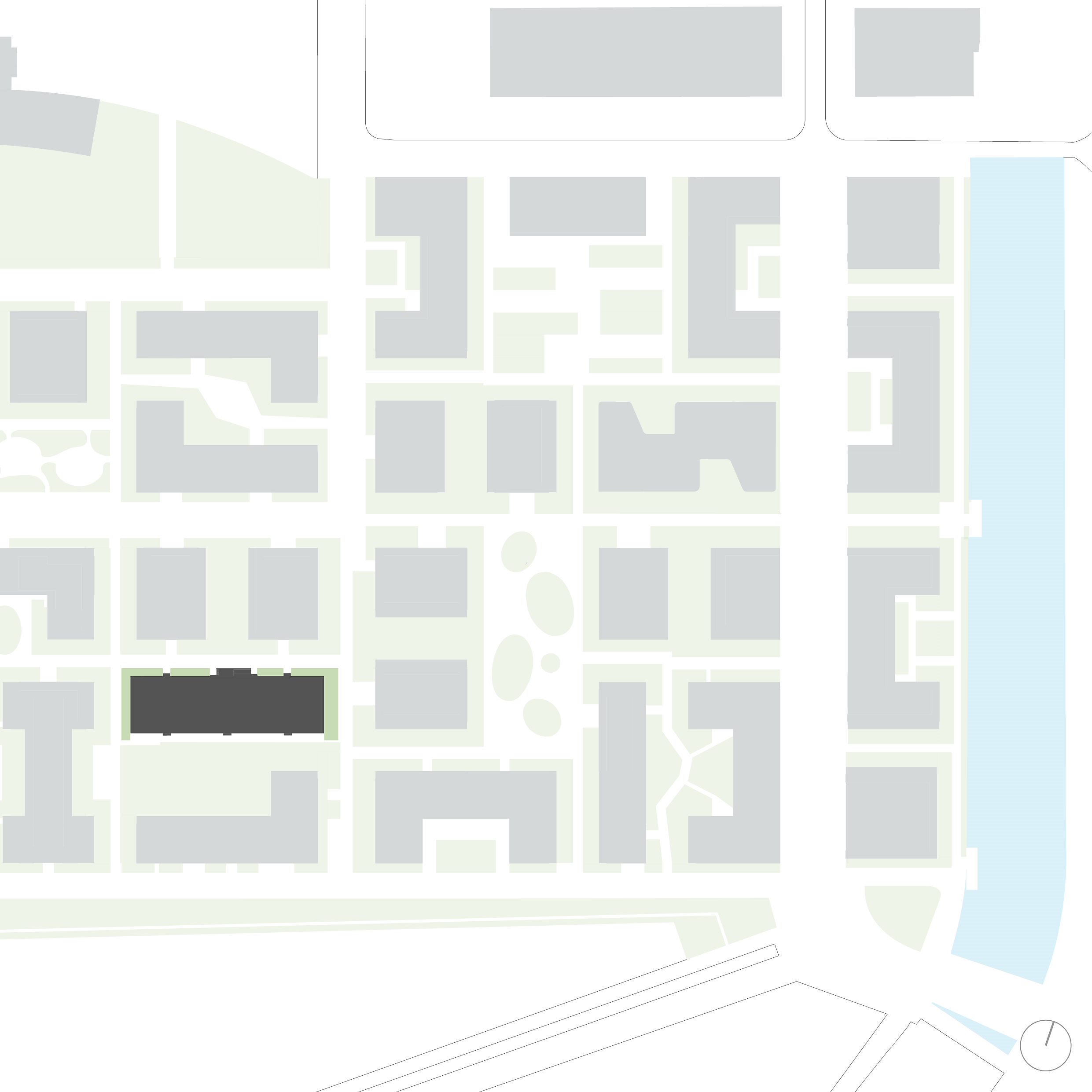 Detail: filigrain raster rond woongebouw The Line in hogesterktebeton ...