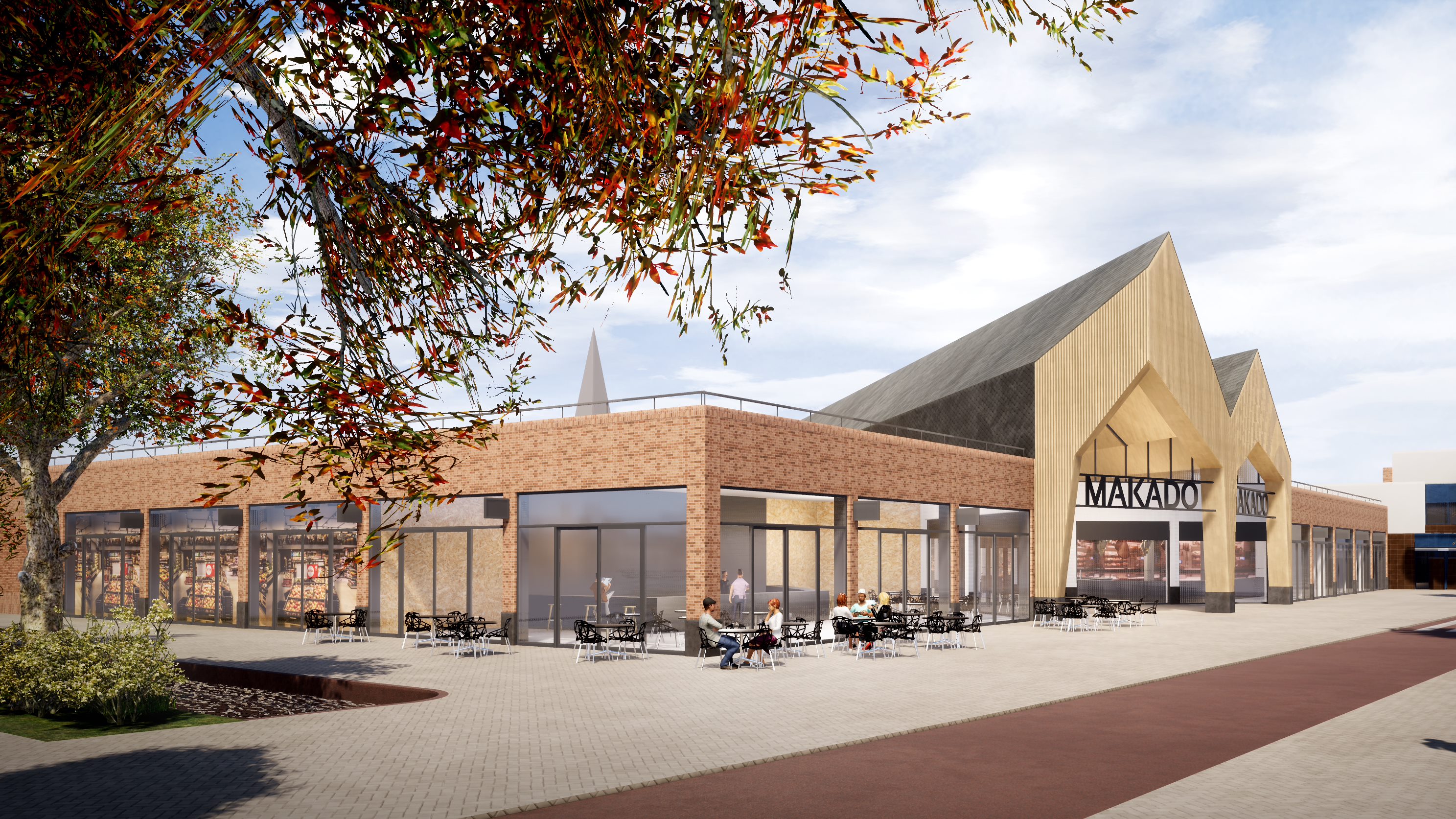 Opfrisbeurt en uitbreiding voor winkelcentrum Makado Schagen