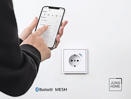 JUNG HOME: smart-homesysteem via lokaal Bluetooth-netwerk, zonder server