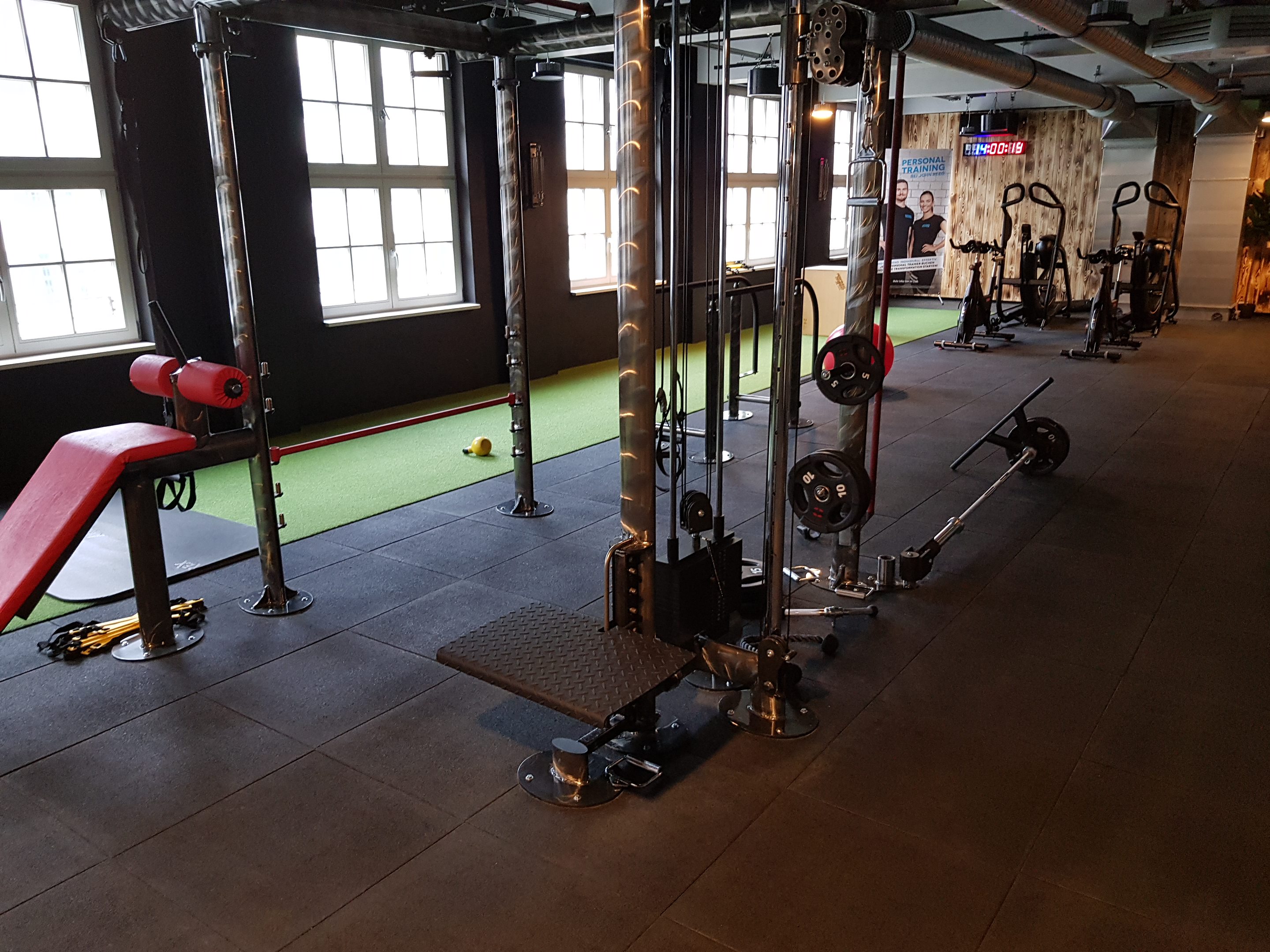 SofSurfaces John Reed Fitness Leipzig architectenweb.nl