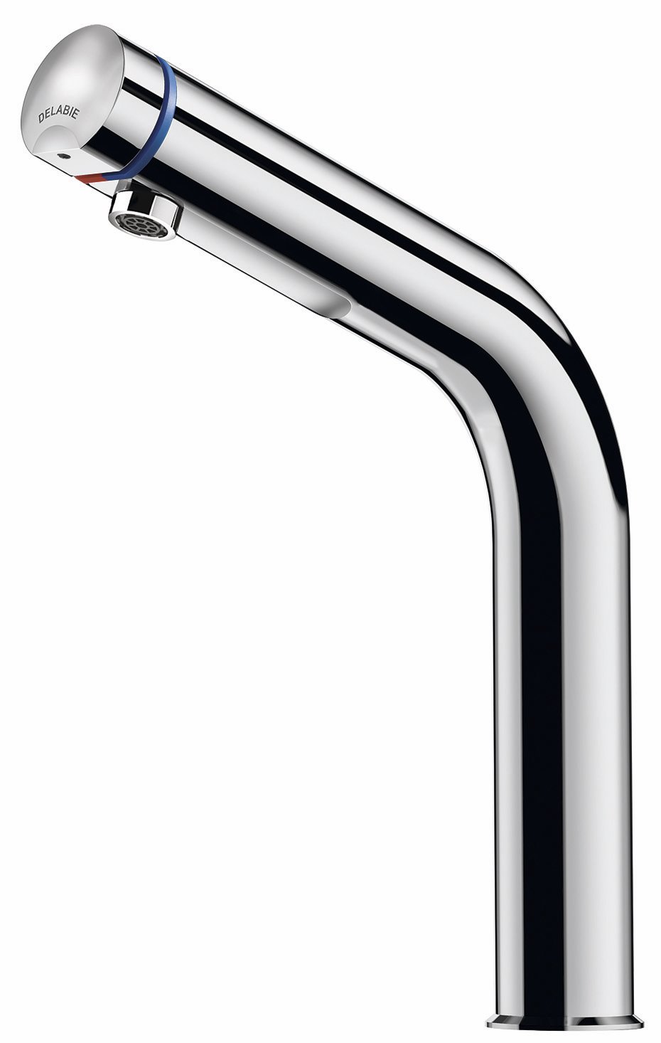 Kraan met tijdvertraging van 4-6 seconden, waterkraan met zelfsluitende schroefdraad G1/2 kraan met tijdvertraging verchroomd voor openbare keuken badkamer Kraan met tijdvertraging van 4-6 seconden, waterkraan met zelfsluitende schroefdraad G1/2 kraan met tijdvertraging verchroomd voor openbare keuken badkamer