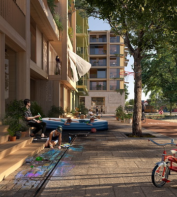 Team Van Vijf Architectenbureaus Maakt Winnend Ontwerp Voor Havenstraat ...