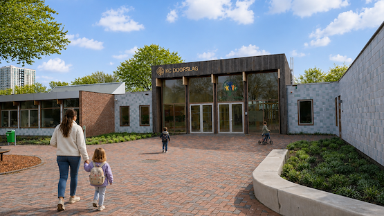 Spring architecten | Vernieuwbouw Kindcentrum Doorslag Noord